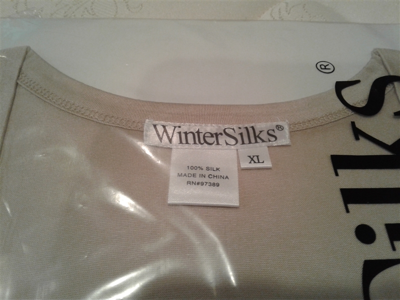 Winter Silk Women's Clothes- 3 Pc XL- New