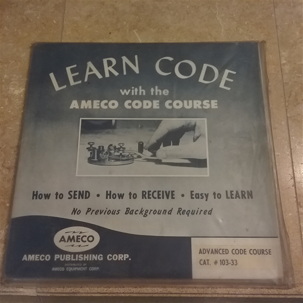 Morse Code Lot w/Records