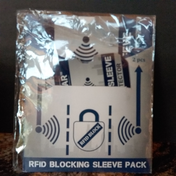 Spy Pen Camera, Power Wallet, & RFID Blocking Sleeve Pack