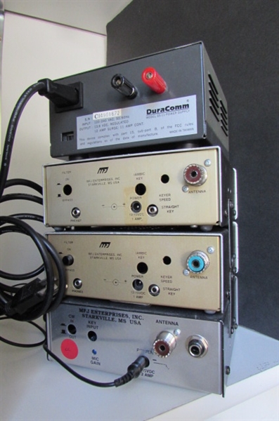Ham Radio Equipment - MFJ Transceivers & Duracomm Power Supply
