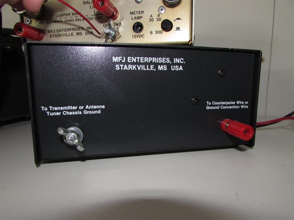Ham Radio Equipment-MFJ Portable Tuner and MFJ Artificial Ground