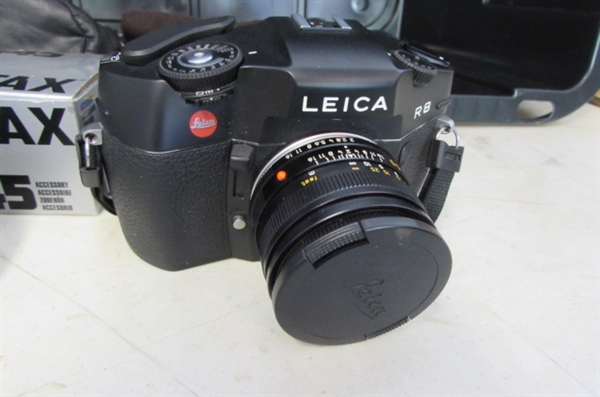 Vintage Leica Camera and Accessories