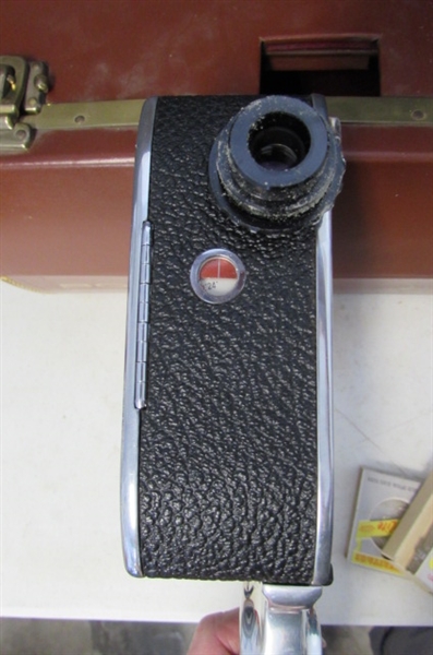 Vintage Bolex Video Camera and Filters 