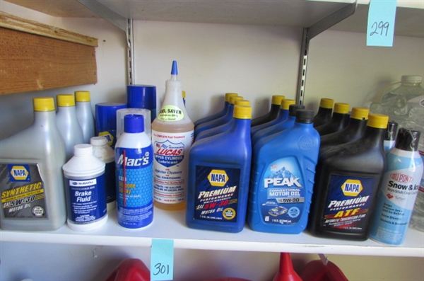 Automotive Oil and Other Fluids
