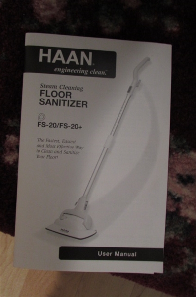 Haan Sanitizer and Steam Cleaner