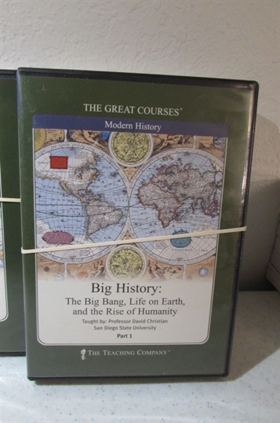 The Great Courses-Before 1776, The Big Bang History, and The African Experience
