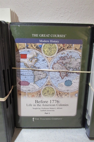 The Great Courses-Before 1776, The Big Bang History, and The African Experience