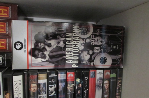 Lot of 48 DVDs + VHS