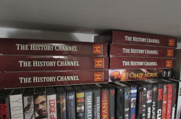 Lot of 48 DVDs + VHS