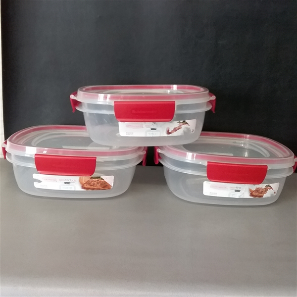 Plastic Rubbermaid and Sterilite Containers & Lids