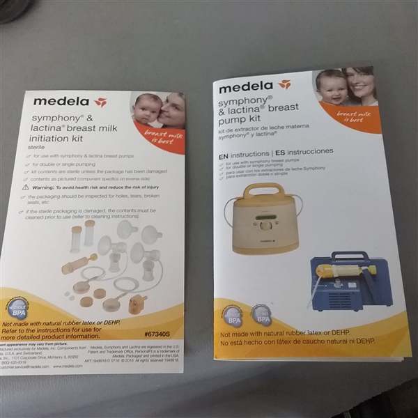 Medela Symphony & Lactina Breast Pump Kit