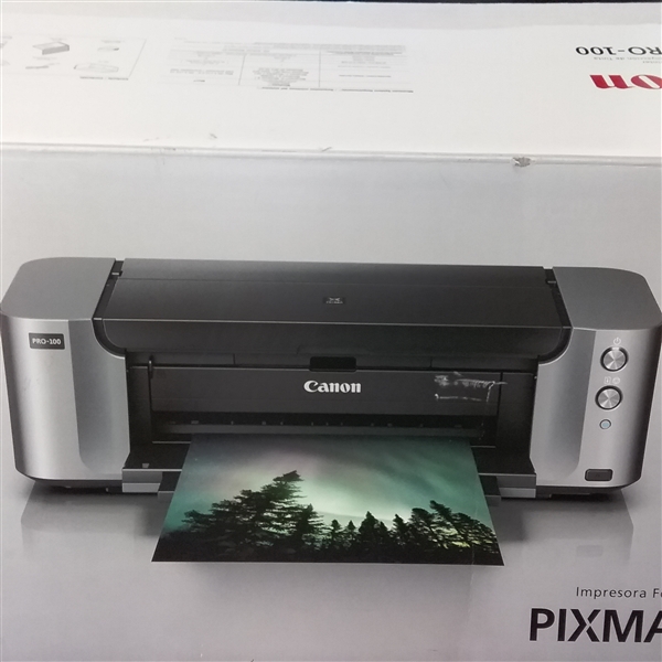 Canon Pixma Pro-100 Ink Jet Photo Printer