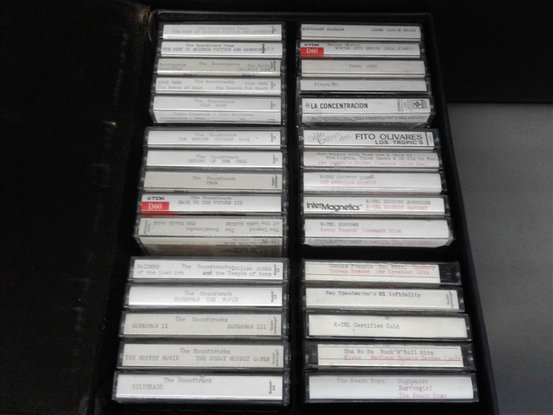 Cassette Tapes and Cases