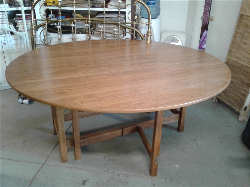 72 Drop Leaf Dining Table