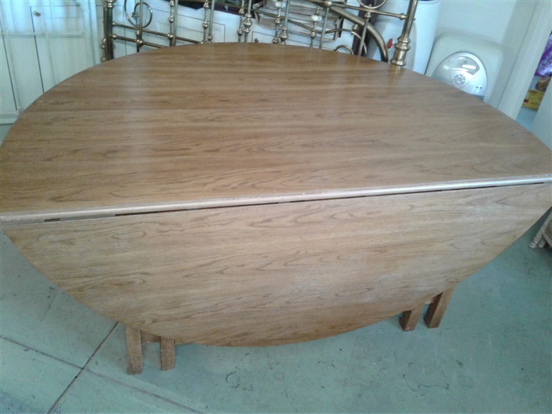 72 Drop Leaf Dining Table