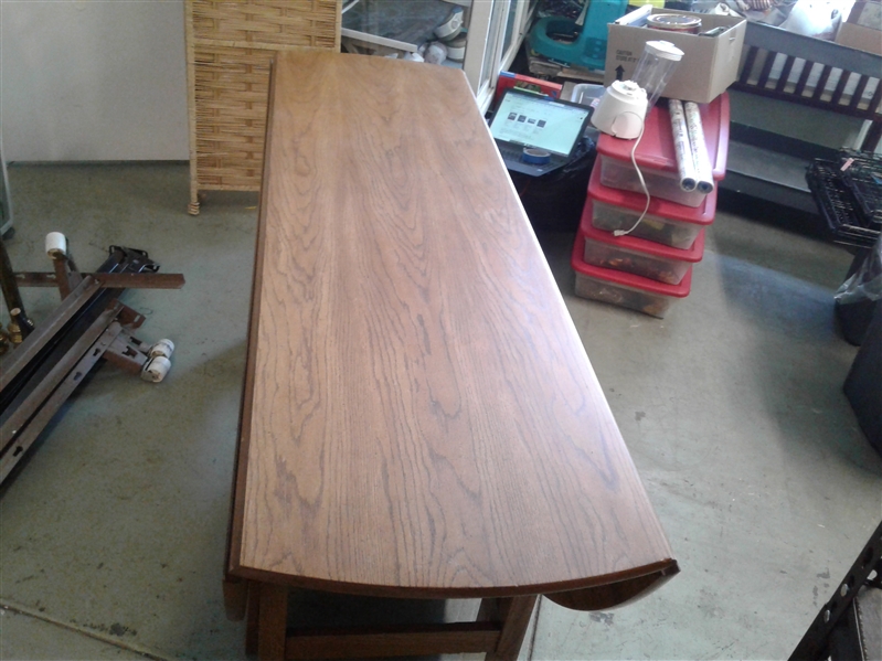 72 Drop Leaf Dining Table