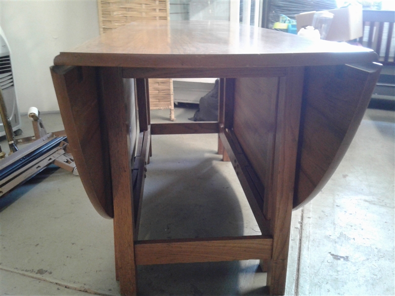 72 Drop Leaf Dining Table