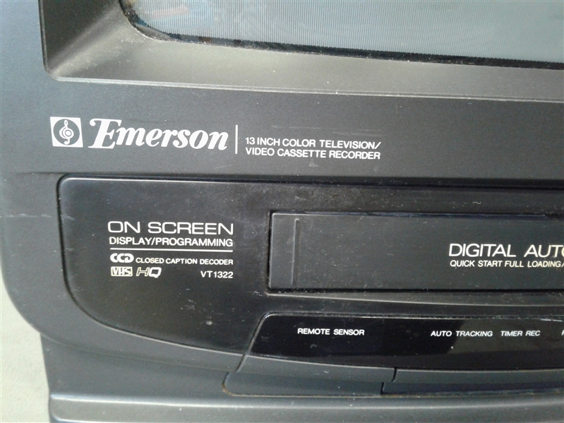 Emerson 13 Color Television/VCR