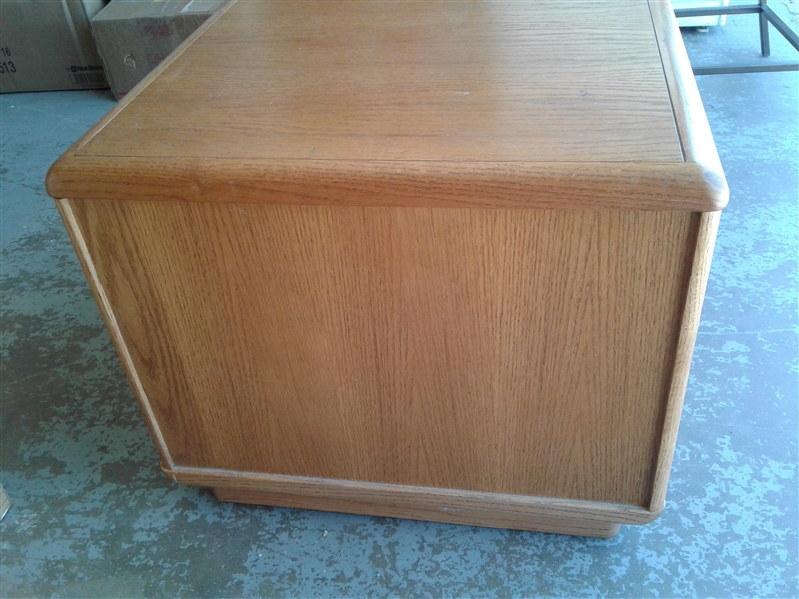 Oak End Table