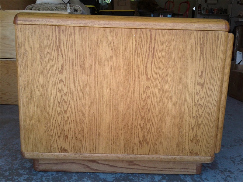 Oak End Table