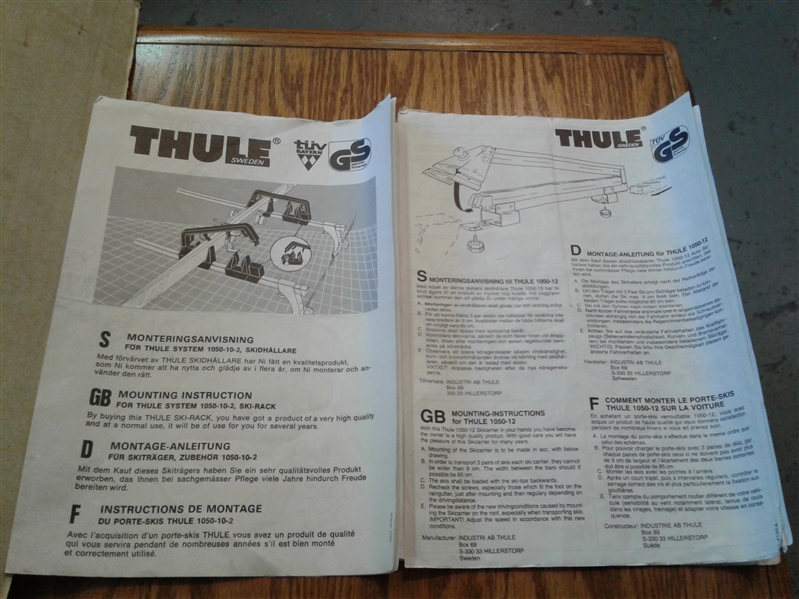 THULE Car Rack System