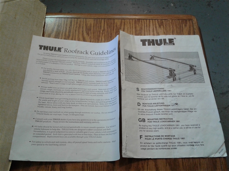 THULE Car Rack System