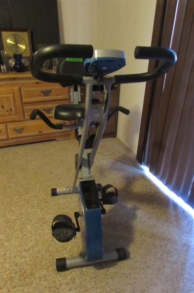 XTERRA STATIONARY BIKE & 2.5 LB WEIGHT