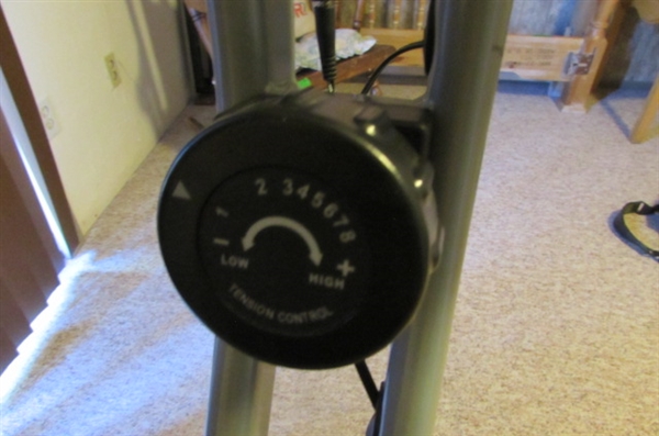 XTERRA STATIONARY BIKE & 2.5 LB WEIGHT