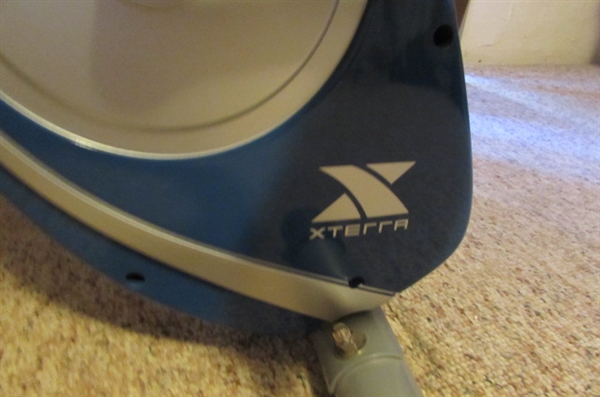 XTERRA STATIONARY BIKE & 2.5 LB WEIGHT