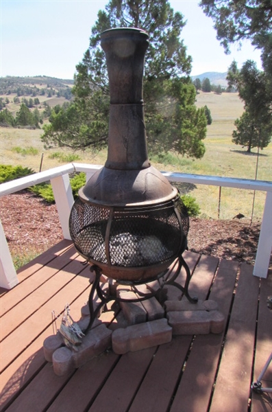 POT BELLIED FIRE PIT