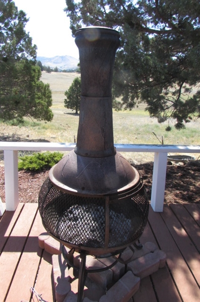 POT BELLIED FIRE PIT