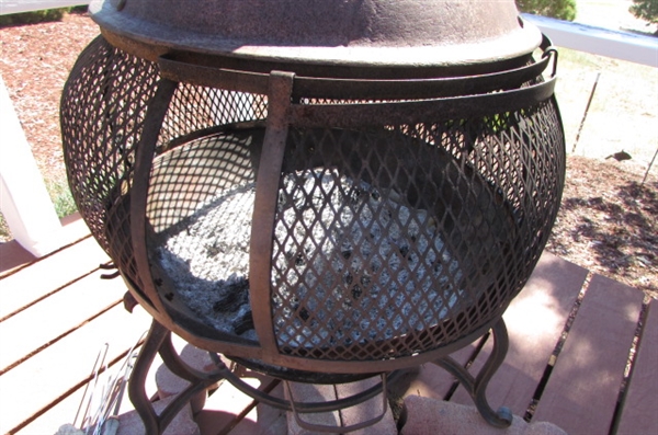 POT BELLIED FIRE PIT