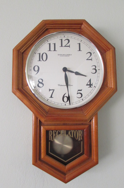 Lot Detail - REGULATOR WALL CLOCK