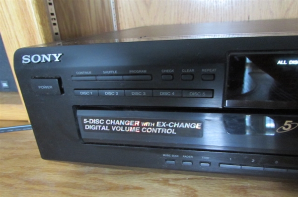 SONY 5-DISC CD CHANGER