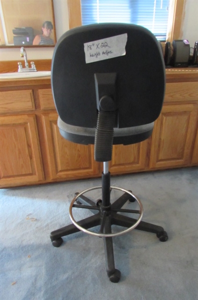 TALL HEIGHT ADJUSTABLE OFFICE CHAIR