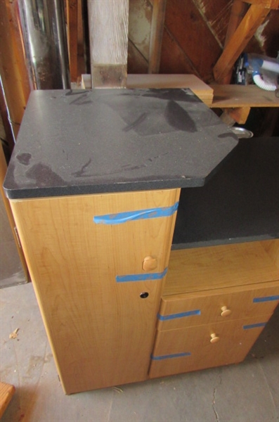 PARTIALLY ASSEMBLED EXECUTIVE DESK *LOCATED AT THE PAYNE LANE ESTATE*