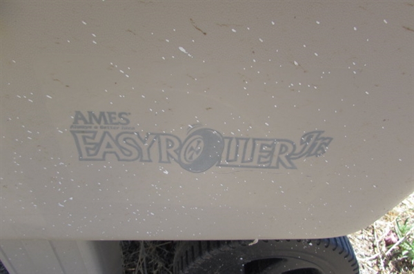 AMES EASY ROLLER YARD CART & GARDEN HOSE *LOCATED AT THE PAYNE LANE ESTATE*