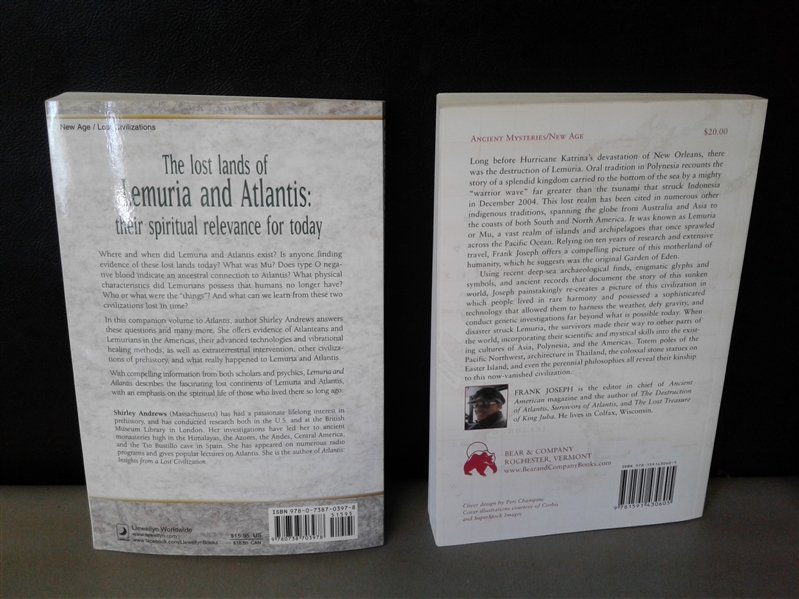 Books: Atlantis, Lemuria, and the Brotherhood of Mt. Shasta