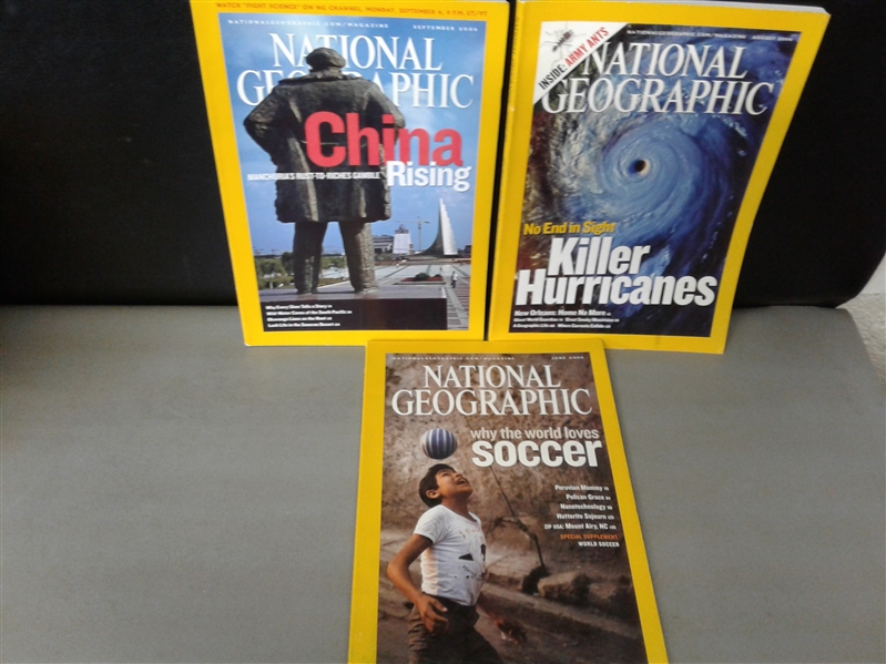Magazines: National Geographic 2006