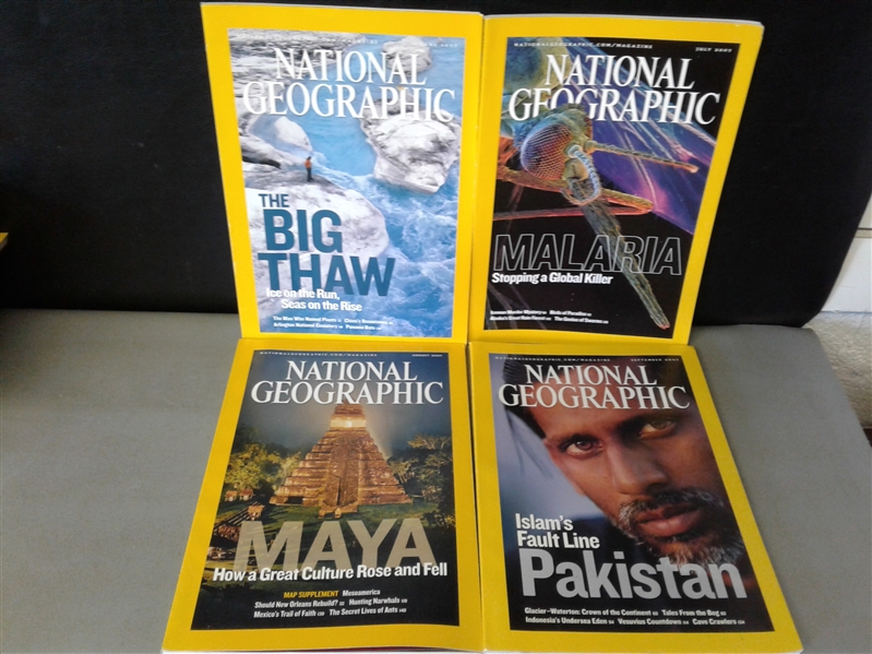 Magazines: National Geographic 2007