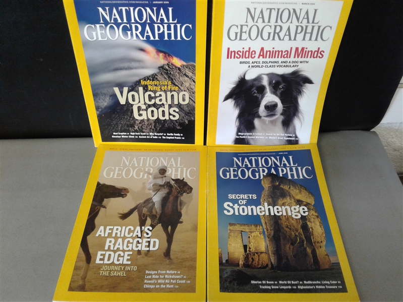 Magazines: National Geographic 2008