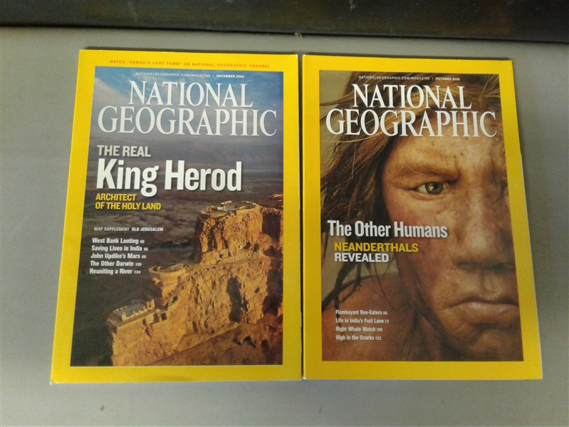 Magazines: National Geographic 2008