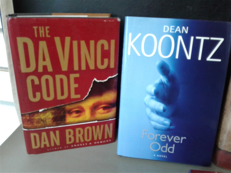 Books: Novels- Dean Koontz, Dan Brown, and More