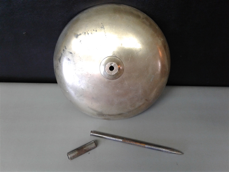 Vintage Brass Boxing Fire Alarm School Bell