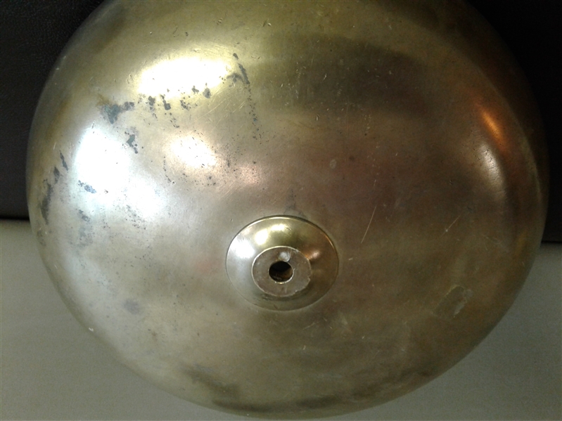 Vintage Brass Boxing Fire Alarm School Bell