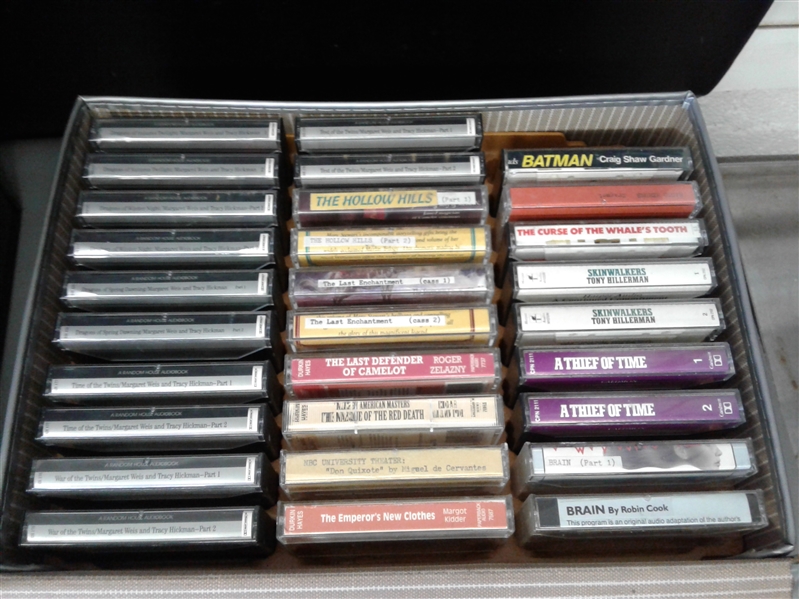 Huge Collection of Audiobooks on Cassette