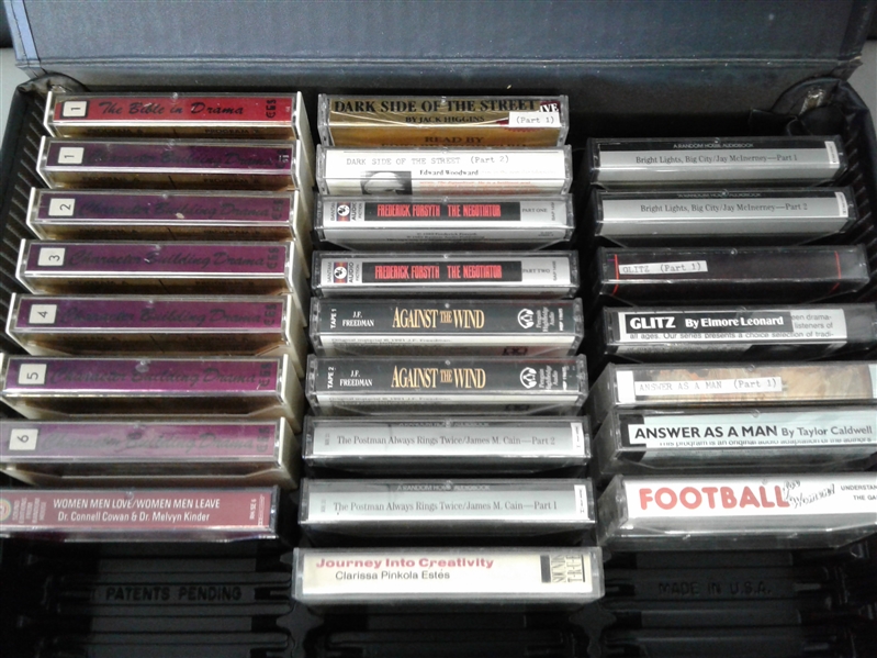 Huge Collection of Audiobooks on Cassette