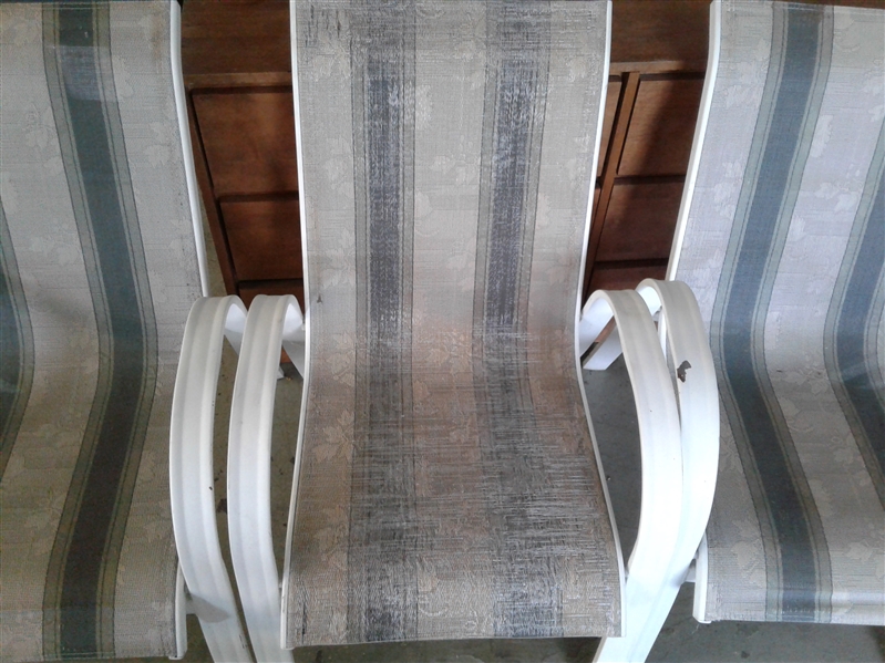 Set of 4 Patio Chairs