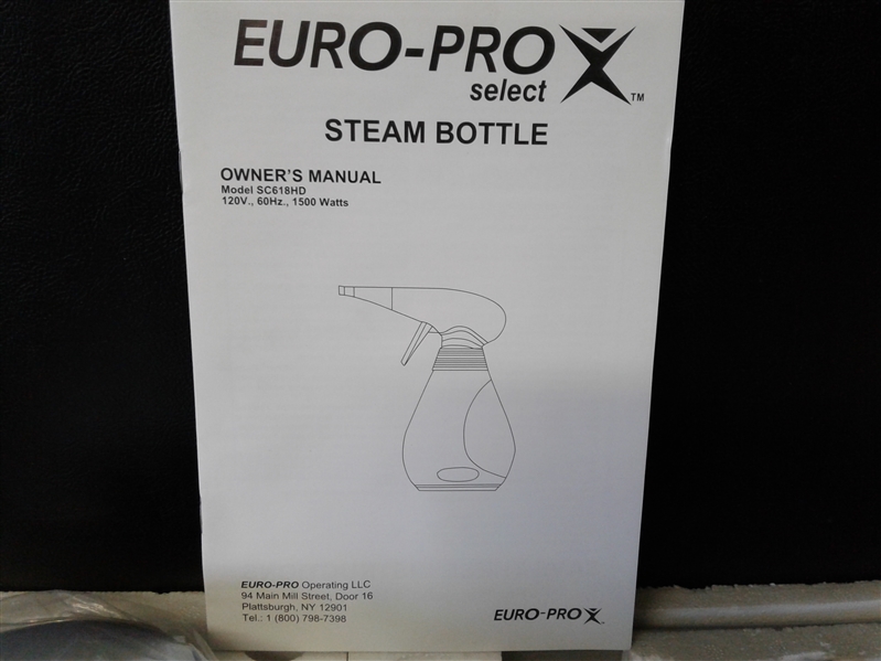 Euro-Pro Shark Steam Bottle