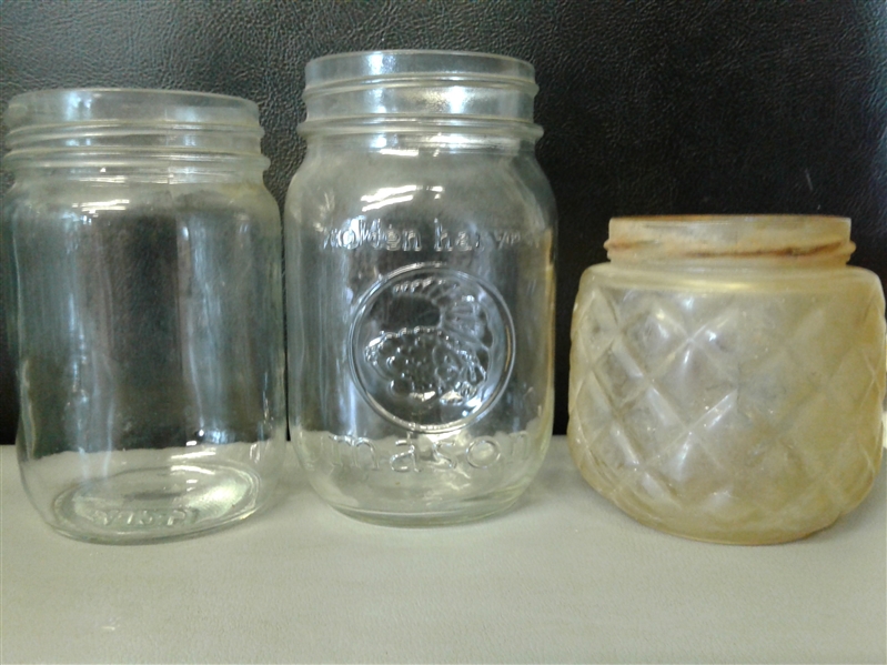 Lot of 23 Canning Jars